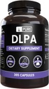 רכיבים מקוריים טהורים DL-Phenylalanine DLPA (365 קפסולות) No Magnesium Or Rice Fillers, Always Pure, Lab מאומתת