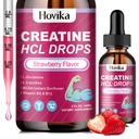 Creatine HCL נוזל טיפות עבור גברים ונשים, Creatine hydrochloride עם L-Carnitine, L-Glutamine, BCAA, ויטמין B12 & B6 עבור צמיחה שרירית, לקדם אנרגיה & Recovery-Vegan, Strawberry פלמור, 2 Fl Ozz, 2 Fl Oz Ozz, B12 & B6 עבור צמיחה שרירים, לקדם אנרגיה & Recovery-Vegan, לקדם אנרגיה & Recovery-Vegan, Strawberry, Strawberry פלמור, 2 Fl Oz