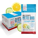 Dr. Boz - Keto BHB אבקת - Cucumber Lemon, 20 Packets - Ketones Drink - להגביר את האנרגיה ולהפחית Cravings - Max Power Dietary Supplement - Quality Tested - Made in the USA - 10.9oz (310g)