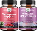Indle of Complete Herbal Menopause תוסף לנשים - Multibenefit Menopause איזון הורמונלי, ו-פוטנט DIM תוספת לנשים עם DIM ו Black Pepper תמיכה ו- PMS הקלה