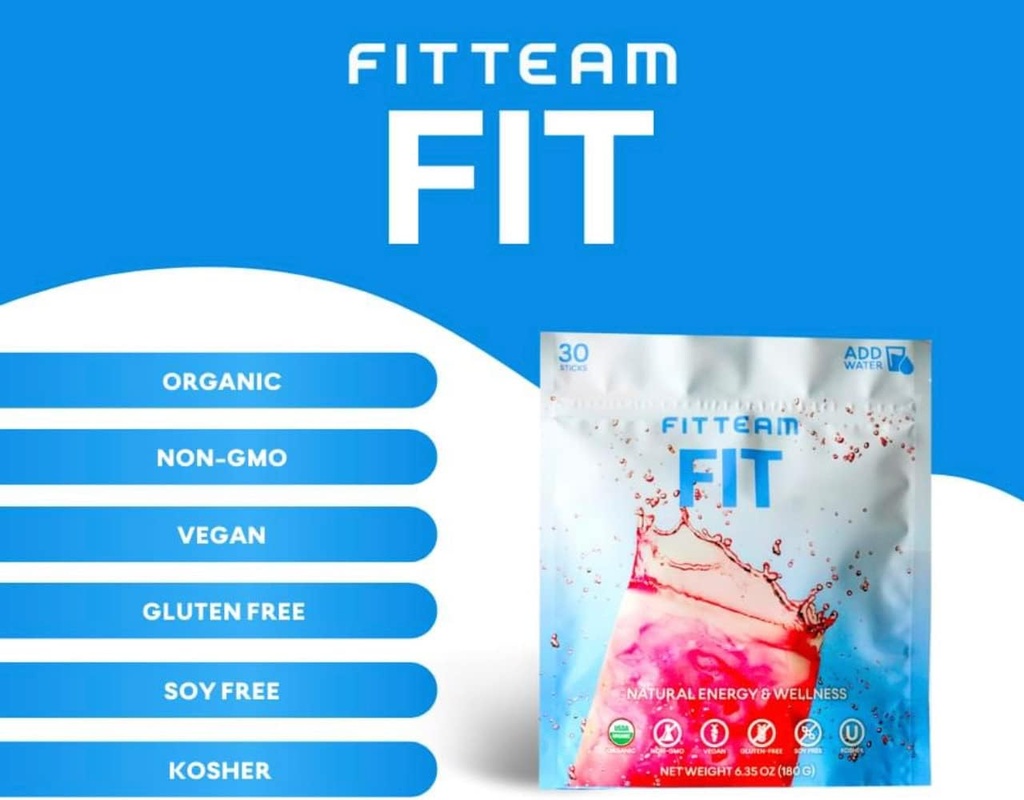 Fitteam Fit 30 דבקים בודדים (30 יום אספקה) חדש שיפור פורמולה