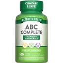האמת של Nature's Truth Adult ABC Complete Multivitamin for Men and Women