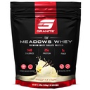 תוספי גרניט The Meadows Whey חלבון Isolate אבקת חלבון עבור שריר Lean עם 150 קלוריות, 2g סיבים, 1g סוכר (30 משרתים), Vanilla Ice Cream Flavor