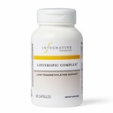 Integrative Therapeutics Lipotropic Complex - תוספי תמיכה Liver למבוגרים * - כולל חלב Istle & ויטמין B6 ו B12 - Gluten-Free & Milk-Free - 90 Count (45שרתים)