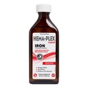 NaturesPlus Hema-Plex נוזל ברזל, מעורב ברי - 8.5 oz - Iron & Essential Materialsents - טבעוני, גלוט חינם - 25 משרתים