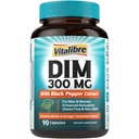 DIM תוספת לנשים וגברים, Estrogen Metabolism, הורמון איזון ומנופאוזה תמיכה, DIM 300 מ"ג עם Black Pepper לחלץ, Absorption, 90 קפסולות