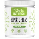 Super Greens Powder Organic Blend: Non-GMO Supplement, Includes Spirulina, Alfalfa, Spinach, Probiotics, Fiber and Digestive Enzymes, No Artificial Sweeteners, 30 Servings