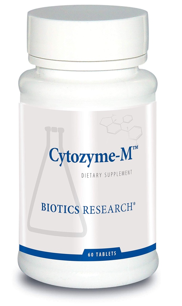 Biotics Research CytozymeM זכר Glandular משלב פורמולה, תמיכה הורמונלית גברית, תפקוד אנדוקריני בריא, SOD, Catalase, פעילות אנטי-חמצן פוטנט, 60 טבליות