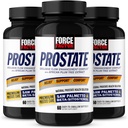 עבור FACTOR Prostate, 3Pack, Saw Palmetto ו Beta Sitosterol תוסף עבור גברים, Prostate תמיכה בריאות, תמיכה ב Size, Urinary Relief, Bladder Control, להפחית את הלילה אוונציה, 180 Softgels