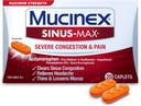 Mucinex Sinus-Max Someeungestion Relief Caplets, 20 Count