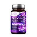 נבנה על ידי Nature Probiotic for Women & Men - 60 מיליארד CFU, 10 סטרינס + Prebiotics & Digestive Enzymes - תמיכה מזיקה, Immune, להפחית את הגז וההפצה - Shelf Stable, non-GMO - 120 קפסולות