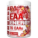 אבקת טרום & Post Workout - שריר בניין ושיקום - 7g Essential Amino Acids + 5g BCAAs - אנרגיה נקייה - עם Caffeine - 30 משרתים - פירות Punch