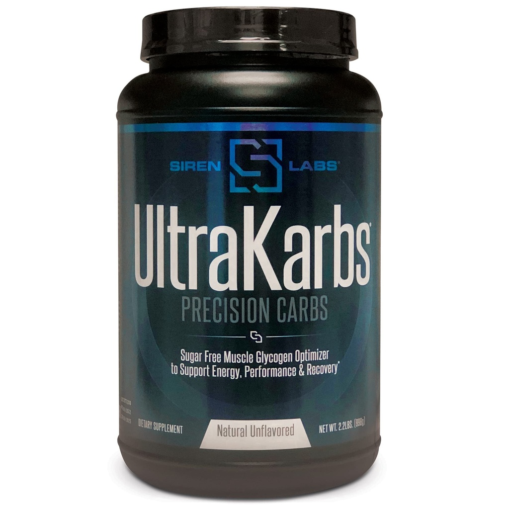 Siren Labs Ultra Karbs Mass Gainer Post Workout שריר בונה בריא carb Loading - Carbohydrate בלנדר עם KarboLyn - יותר אנרגיה, Faster Recovery - מקבל משקל עבור גברים (40 משרתים)
