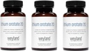 Lithium Orotate 20mg (3 בקבוקים), 180 קפסולות צמחוניות