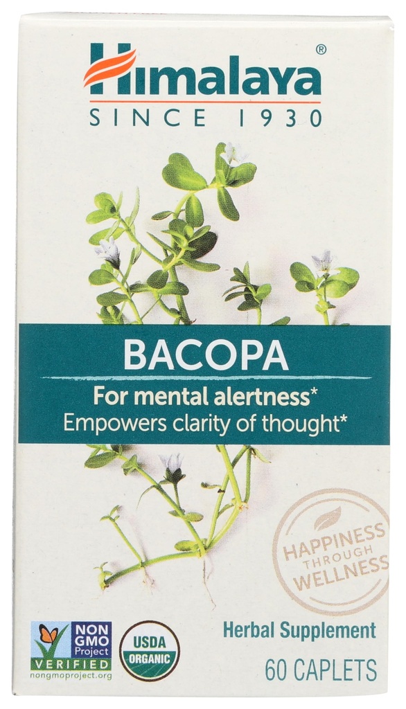 ההימלאיה Herbal Healthcare Bacopa - 60 קפסולות צמחוניות