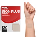 Veru Wellness Iron Plus Daily Patch - תמיכה בהגנת ברזל - רמות דם ואנרגיה (60 יום)