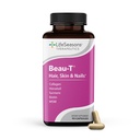 Life Seasons Pausitivi-T עם Beau-T & Ageless Skincare - תוספת תמיכה של Menopause - הקלה עבור פלאשים חמים, הורמון איזון וליל הזיעה - סייג, Chasteberry, Soy Isoflavones & Black Cohoshshsh