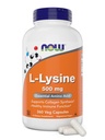עכשיו L-Lysine 500 מ"ג, 360 קפסולות צמחוניות
