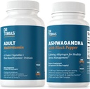 Dr. Tobias Adult Multivitamins ו Ashwgandha קפסולות, תמיכה בסך הכל אנרגיה ובטיחות, טבעוני, Non-GMO
