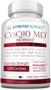 מוסמך מדע ® CoQ10 MD - תוספת כוח 300 מ"ג טהור CoQ10 עם bioPerine® עבור Faster Absorption - תמיכה אופטימאלית - 60 קפסולות טבעוניות
