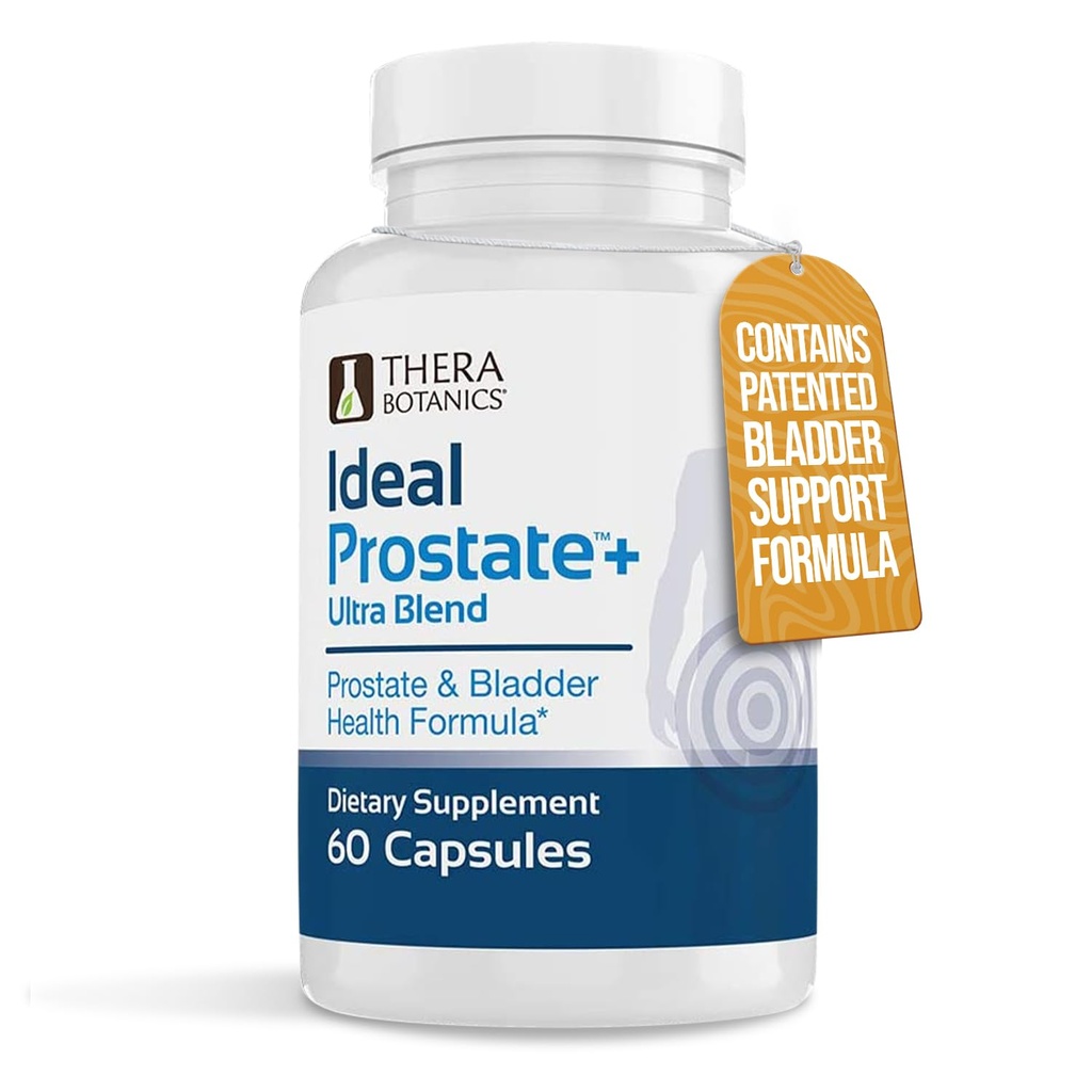 תמיכתם של גברים מתקדמים על ידי Prostate Plus Ultra האידיאלי עם Reishi Mushroom, Saw Palmetto, Lycopene ועוד עבור סיוע טבעי
