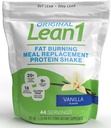 Lean1 Vanila, Mealחליף חלבון שקד, 44 משרתות ב 5lb Bag