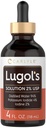 קרליל לוגולס Iodine 2 Percent | 4 oz (Pack of 1) | פוטאסום Iodide ו- Iodine פתרון 2% טיפות נוזליות