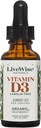 LiveWise Naturals אורגני ויטמין D3 נוזל טיפות, טבעוני, non-GMO, מבוסס צמחים, 200 IU ל Drop, תומך Immune, העצמות, בריאות Mood, Easy-to-Absorb, ב שמן MCT 1000 IU ל Drop, תומך Immune, Bone, ו- Mood Health, Easy-to-Absorb, ב MCT 1000 IU