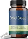 Deep Sleep Formula, Natural Sleep Aid Without Melatonin, Magnesium Bisglycinate, L.theanine, Inositol, Sleep Pills for Adults, 60 קפסולות טבעוניות