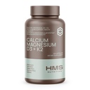 Calcium, Magnesium, ויטמינים D3 + K2 לבריאות העצם, תמיכה בשומן, עצמות ושיניים תוסף קלוריות לנשים וגברים, non-GMO, Gluten-Free, 120 קפסולות