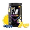HOSSTILE SILO[9] Essential Amino Acids, EAA & BCAA אבקה, תמיכה בעצירה אלקטרוליטית, שיפור צמיחה שרירים ושיקום, טרום או Post Workout Drink, Blueberry Lemonade, 30 משרתים