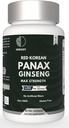 Panax גינזנג כמוסות 500 MG Per משרת אנרגיה, זיכרון ובריאות המוח, non-GMO (Pack של 60 קפסולה)