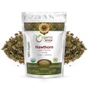 Organic Way Holhorn Leaf and Flower Whole (Crataegus monogyna) - תה צמחית | European Wild-Harvest | USDA & Kosher Certified