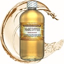 MediCOPPER Blood Booster True Colloidal Copper CuNP Foodsent - 500 מ"ל בבקבוק זכוכית בהיר