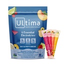 Ultima Replenisher Daily Electrolyte אבקת משקאות Mix - סוכר חינם - Mocktini Variety, 16 Stickpacks - hydrotion Packets עם 6 Key Electrolytes ו- Trace מינרלים - Keto Friendly, non-GMO
