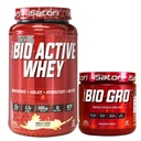 ISatori Bio-GRO Vanilla Ice Cream (60 משרתים) & Bio-Active Whey חלבון אבקת Unflavored (30 משרתים)