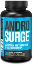 Jacked Factory Androsurge Estrogen בלוקer עבור גברים - טסטוסטרון טבעי Booster עבור גברים ו Estrogen Metabolizer עם טונגקאט עלי, DIM, Long Jack & More - Test Booster & שריר בונה - 60 הרוזן