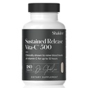 Shaklee - Sustained לשחרר Vita-C® 500 מ"ג - High-Potency cell ו- Immune Support Formula with Prorietary Sustained-Release System - כולל Rose hips ו-Bioflavonoid בלנדר - 180 טבליות