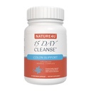 15 יום ניקוי התמיכה ב-Gentle Daily Colony Gutse Detox for Women & Men with Senna, Cascara Sagrada, Psyllium Husk and Probiotic, 15 קפסולות