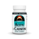 מקור טבעי Acetyl L-Carnitine, 500 מ"ג, 30 טבליות