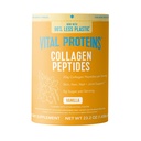אבקת חלבונים Vital Collagen Peptides - Grass Fed Collagen Peptides for Hair, Nail, Skin, Bone & Joint Health, Vanilla, 23.2 Ounces