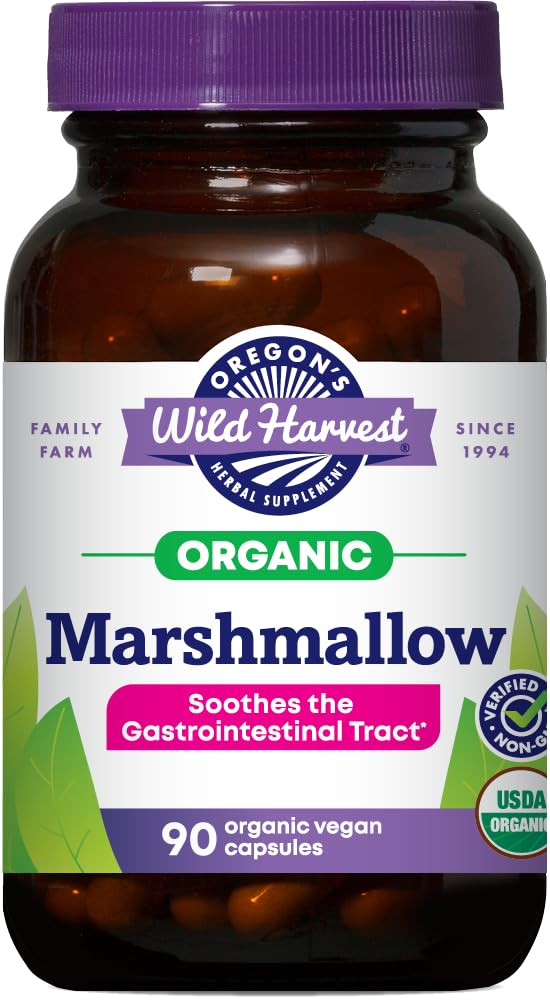 בסביבה הקרובה של Oregon's Wild Harvest Marshmallow Organic Herbal Supplement, 90 Count