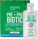 Manna ויטמינים Evolved Liposomal Prebiotic + Probiotic Packets - 40 מיליארד CFU, 8 סטרינס - Gut, Digestive, Immune Support - High Absorption, Shelf-Stable, Daily Supplement, 30 Single Serves