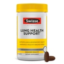 Swisse Lung Detox andנקיה | Lungs Support Supplement & Respiratory Health with Mullein Leaf Extract, Reishi, Astragalus | מערכת החיסון בריאה עם Zinc & ויטמין C | 90 טבליות