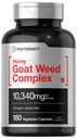 Horbäach Hory Goat Weed Complex | 180 קפסולות | Vegetarian, non-GMO, and Gluten Free Formula with Tribulus, Maca, Yohimbe, and L-Arginine