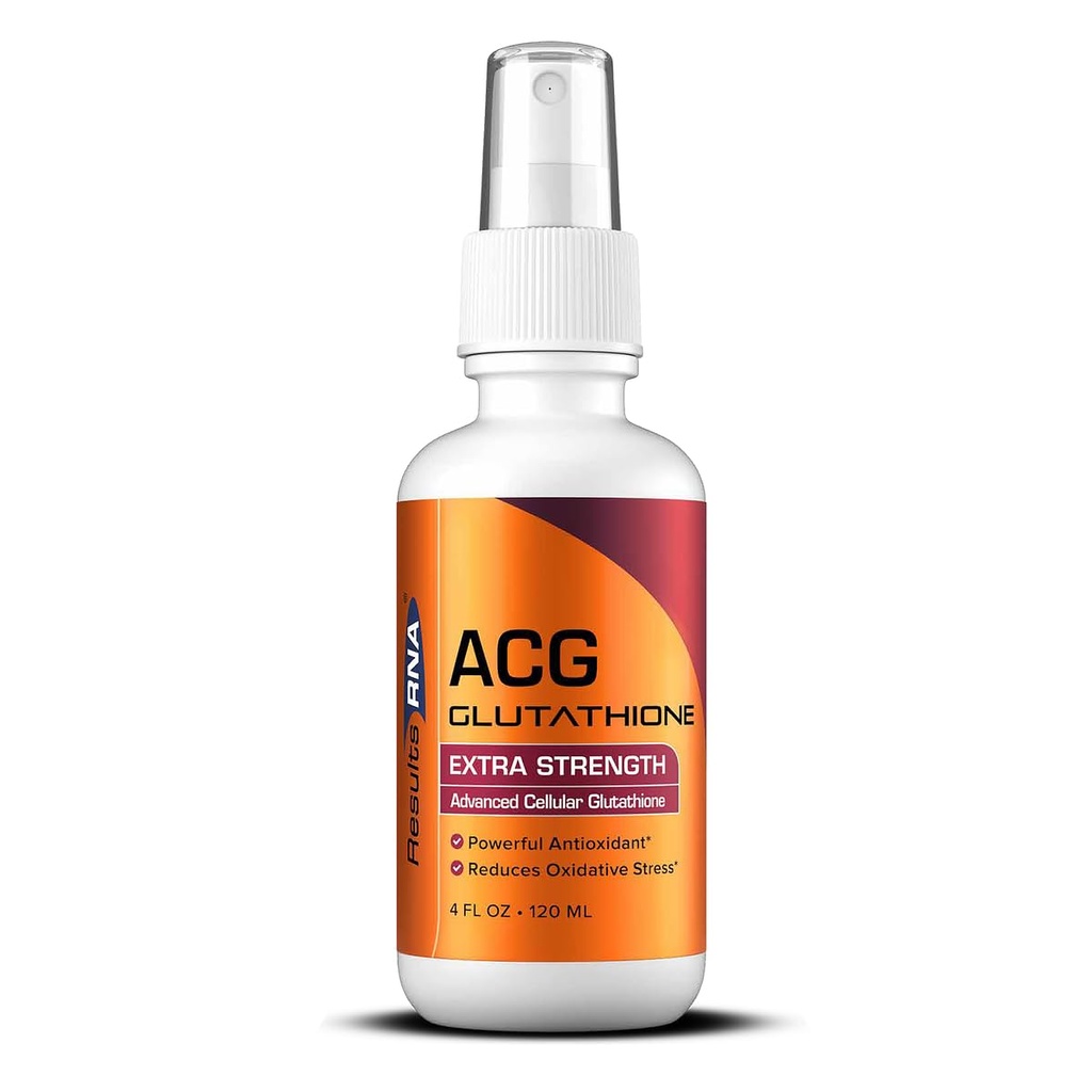 תוצאות RNA - ACG Glutathione תוספת כוח Immune Boost - Powerful Antioxidant & Immune Boost Formula in a Great Tasting Spray. רופאים ברחבי העולם ( 4 oz)