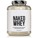 NAKED WHEY 5LB 100% Grass Fed Unflaved אבקת חלבון Whey - רק 1 ingredient, Undenatured - No GMO, Soy או Gluten - No Preservatives - קידום צמיחה שרירים ושיקום - 76 משרתים