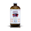 LIQUIDHEALTH Calcium & Magnesium למבוגרים ויטמין תוסף - Bone, Joint, השרירים, Connective Tissue Support, Heart Health, Essential Foodsents - Made in the USA, Vegan, non GMO, No Sugar (32 oz)