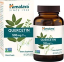 ההימלאיה Quercetin תוספת לתמיכה ביופלונואידית מבוססת צמחים ו-Daily Wellness, Antioxidant ו- Immune Support, 500 מ"ג, Non-GMO, 60 קפסולות צמחוניות, 2 חודשים אספקה